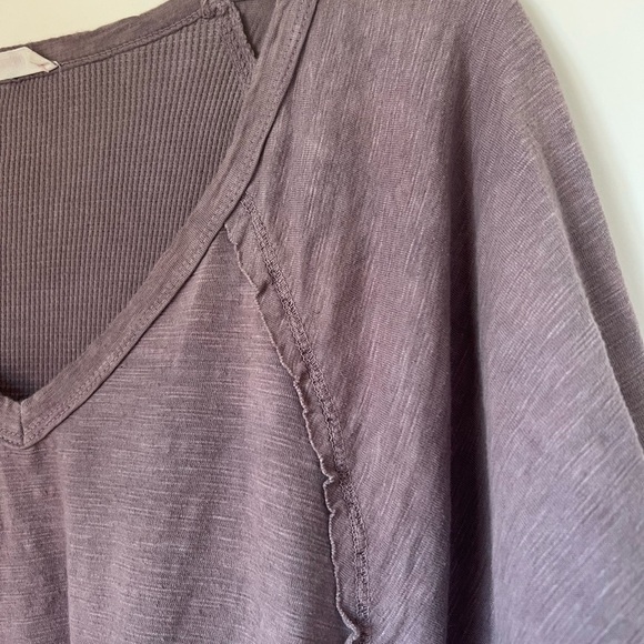 Hummingbird Ombre Oversized Pullover V-Neck - Large - Picture 2 of 10